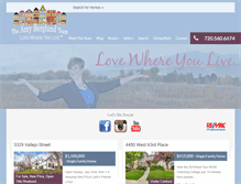 Tablet Screenshot of lovewhereyoulivedenver.com